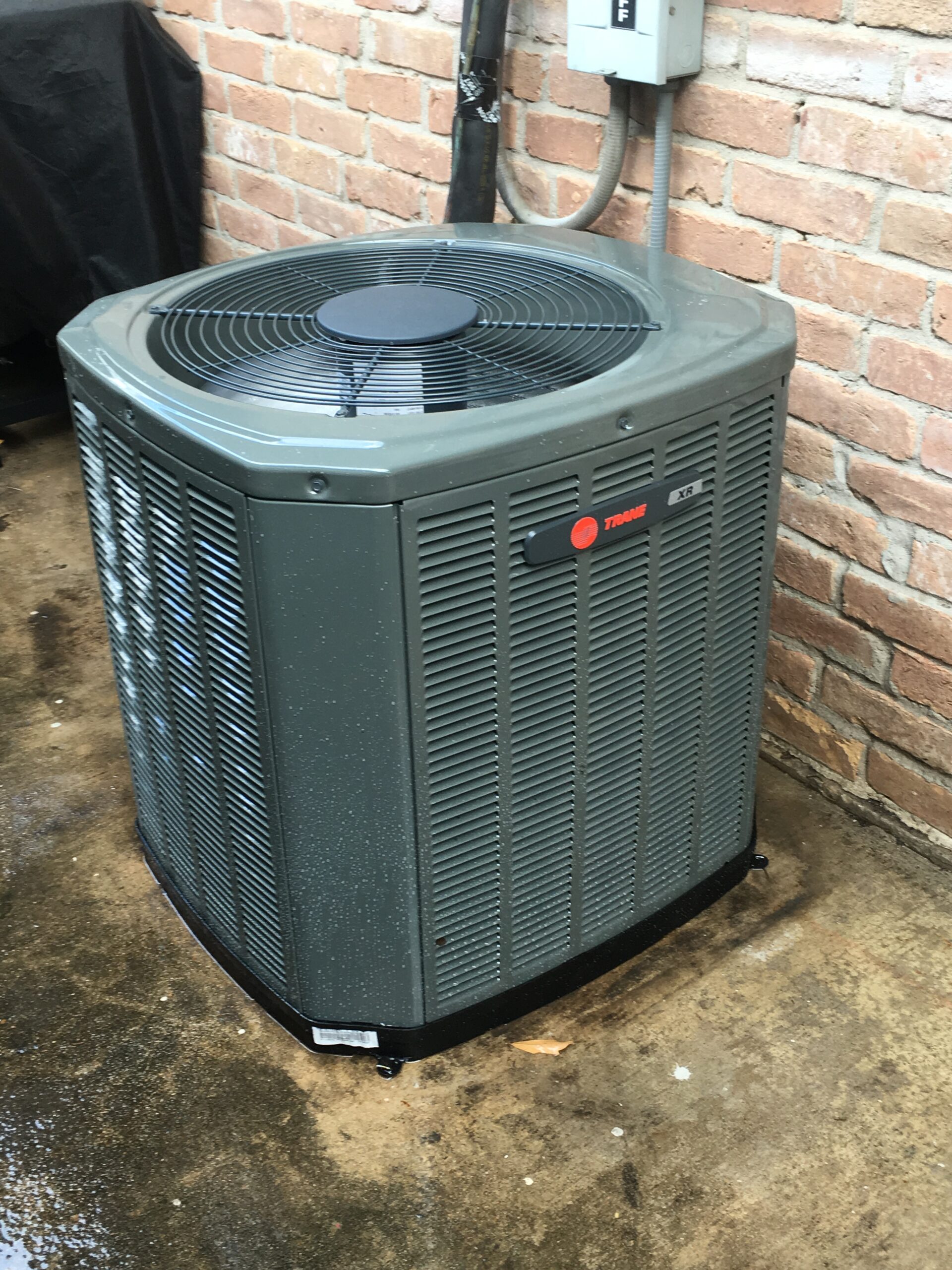 Residential Trane condenser Houston